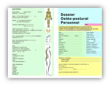 dossier osteo-posturo personnel